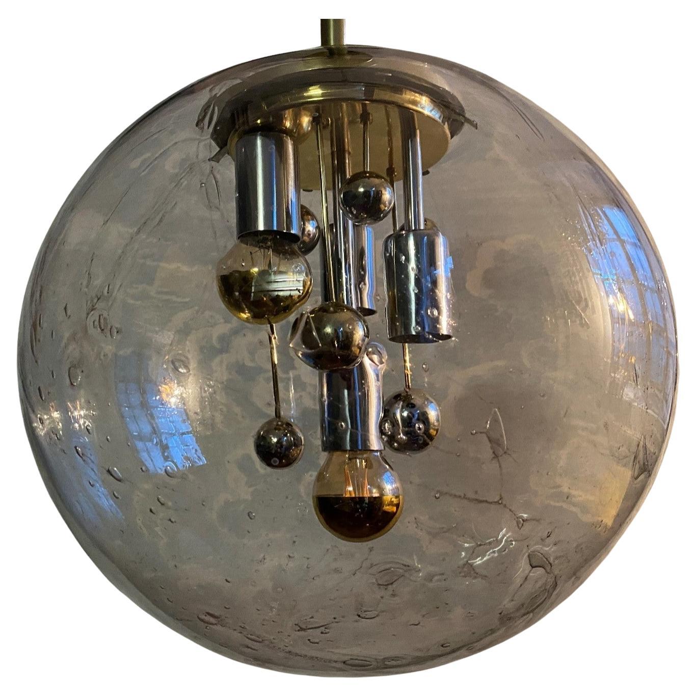 Doria XL Space Age Glass Globe Lamp For Sale
