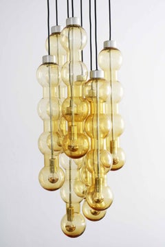 Doria XXL Chandelier, Germany, 1970s