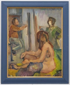 Used Dorian Levine - Contemporary Oil, The Artist's Studio