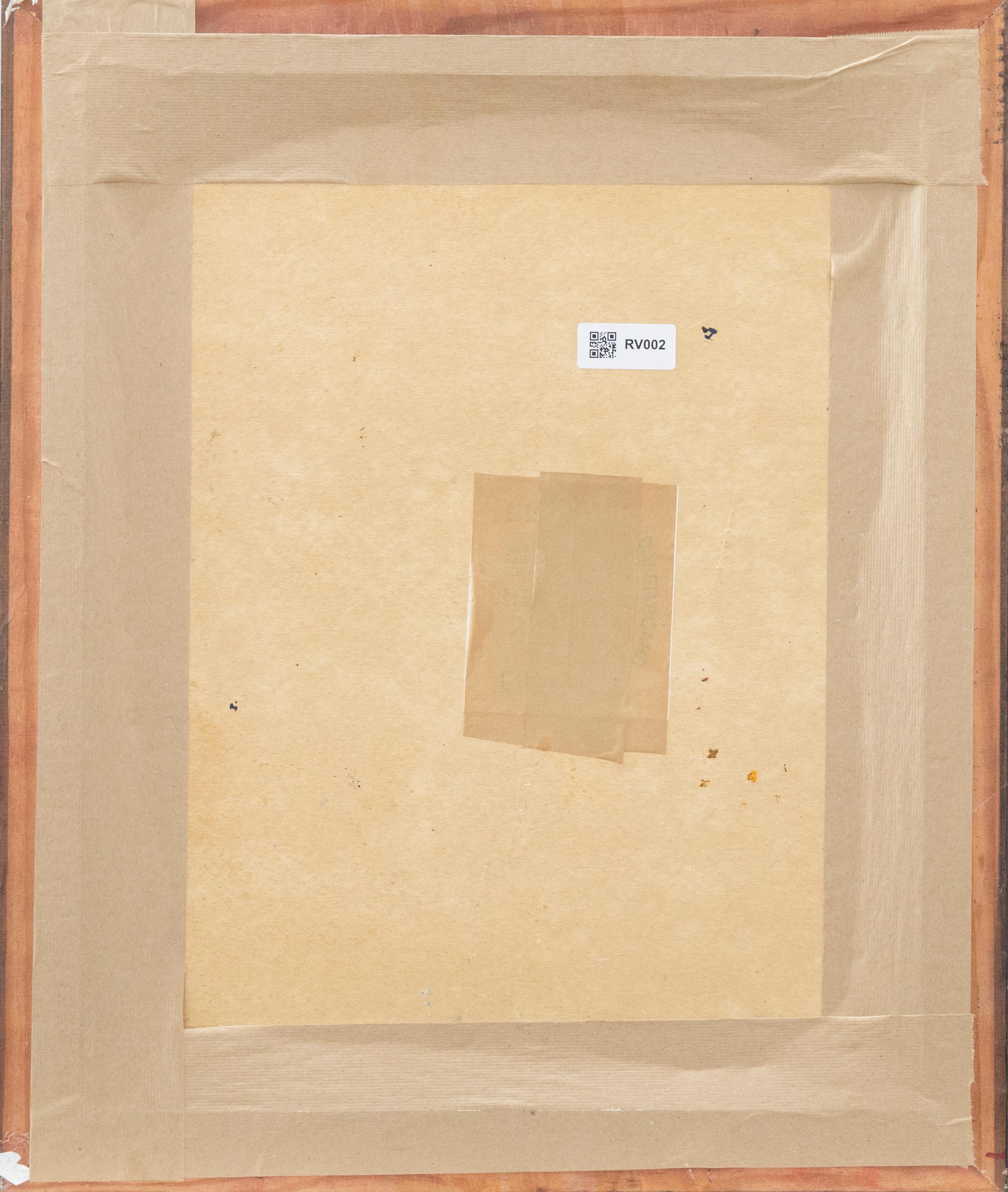 Dorian Levine – Gerahmtes Ölgemälde, Kopfstudie, 1990 im Angebot 2