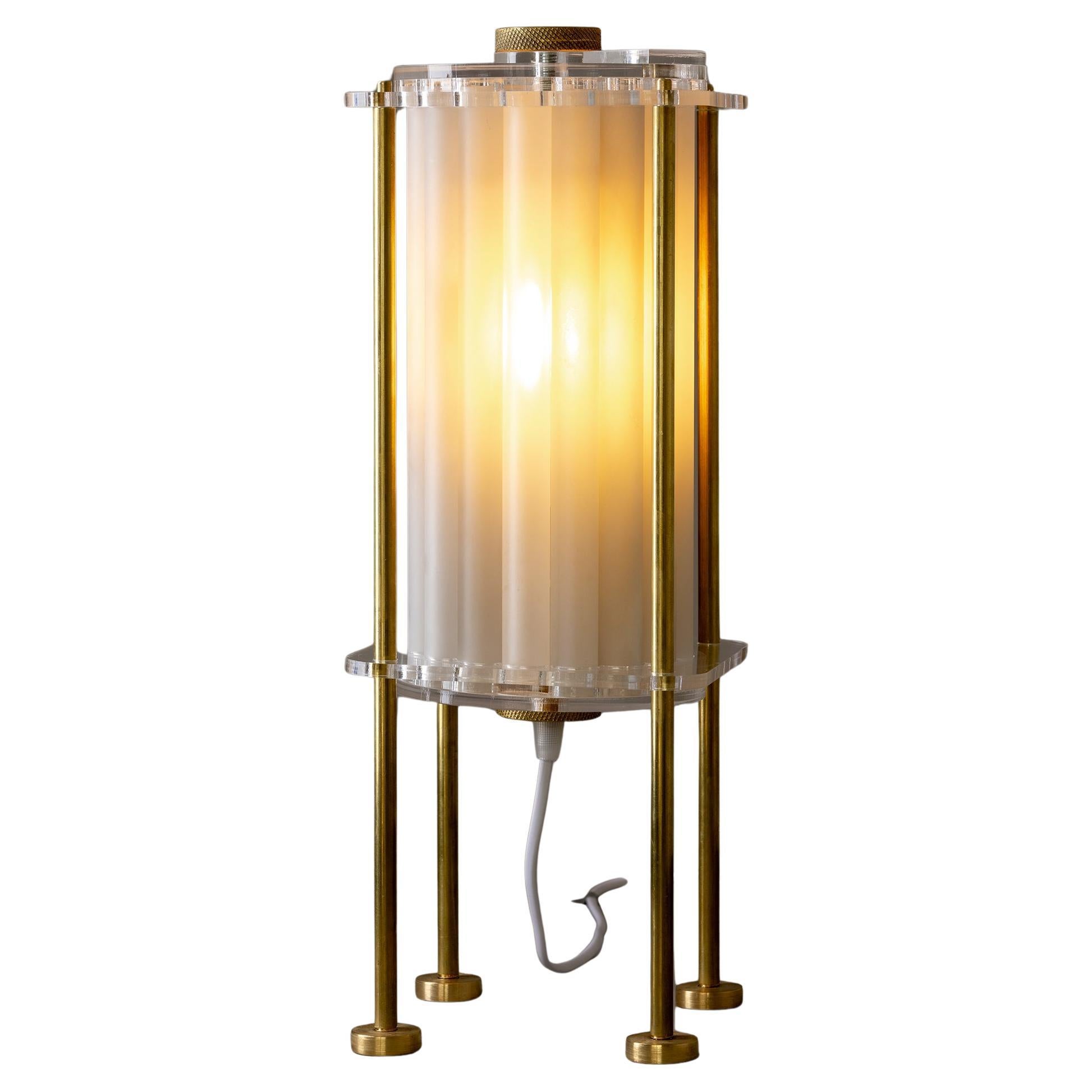 Dorica Acrylic Table Lamp by Studio Orbeat