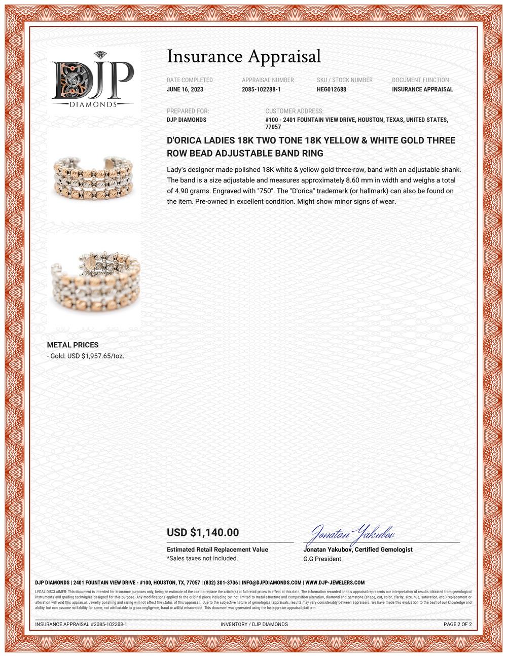 d'orica bracelet