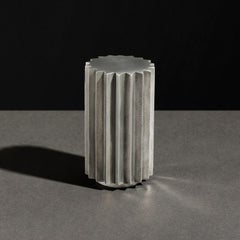 Doris Aluminum Side Table by Fred and Juul