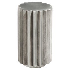 Doris Aluminum Side Table by Fred and Juul