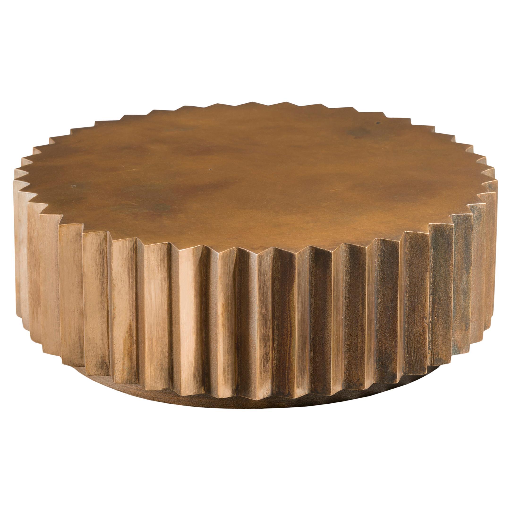 Doris Bronze Low Coffee Table by Fred and Juul