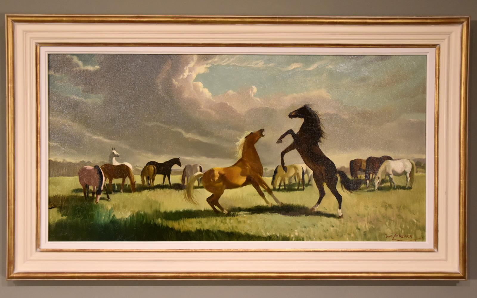 Pittura a olio di Doris Zinkeisen 