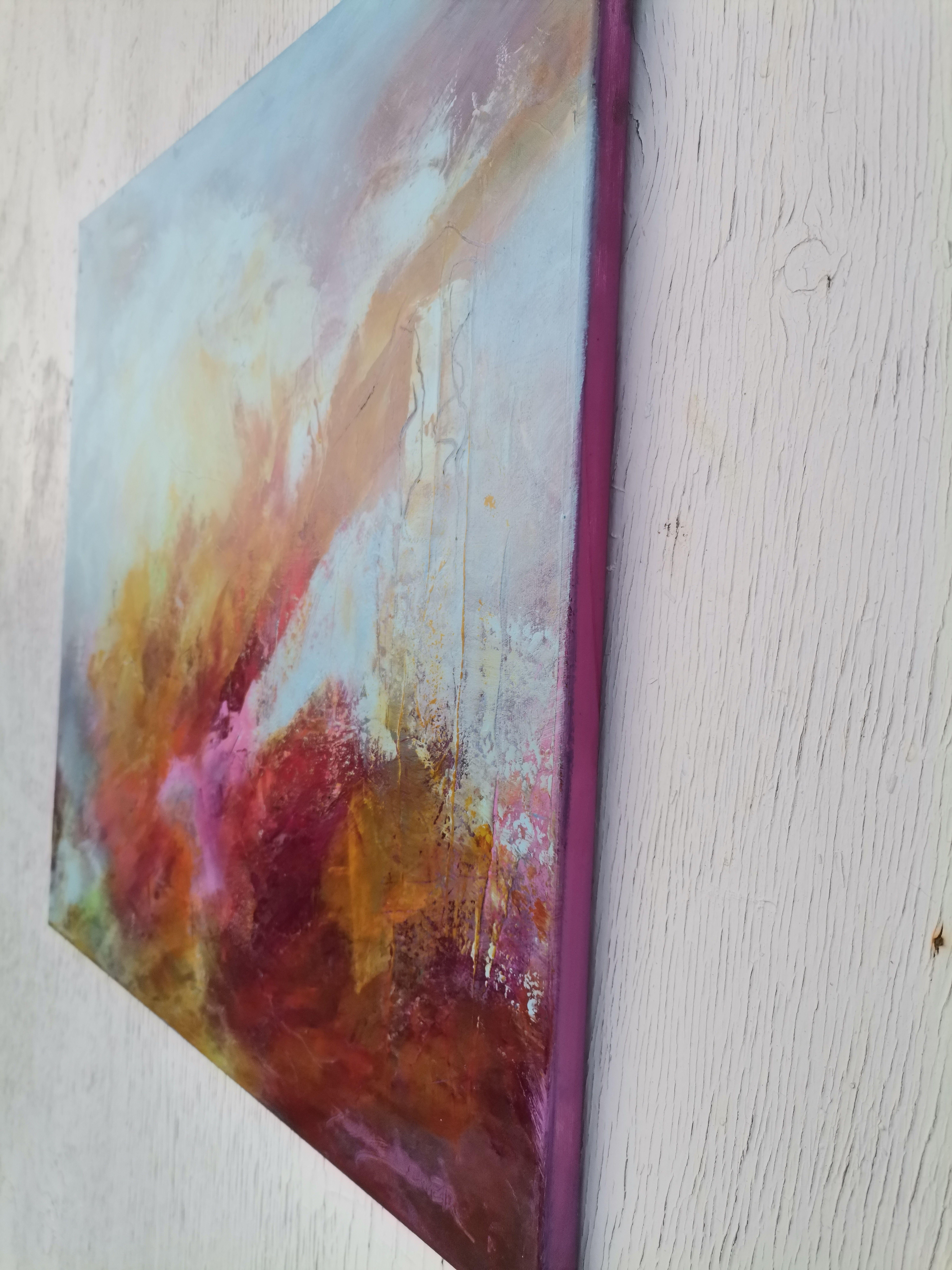 Energieblisch, Gemälde, Acryl auf Leinwand (Abstrakt), Painting, von Doris Duschelbauer