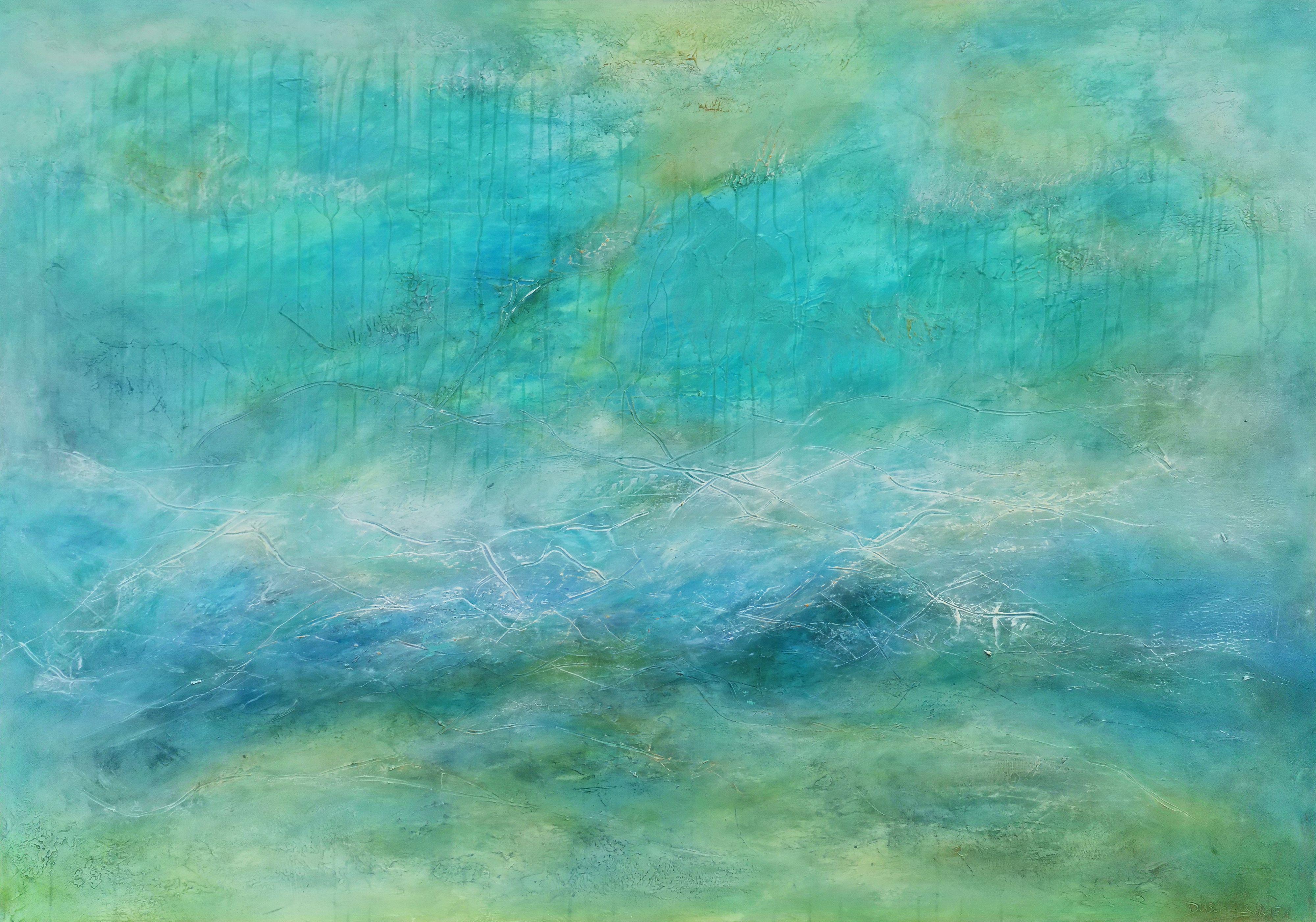 Doris Duschelbauer Abstract Painting - Feelings