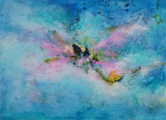 Je crois que je peux voler, Peinture, Acrylique sur Canvas