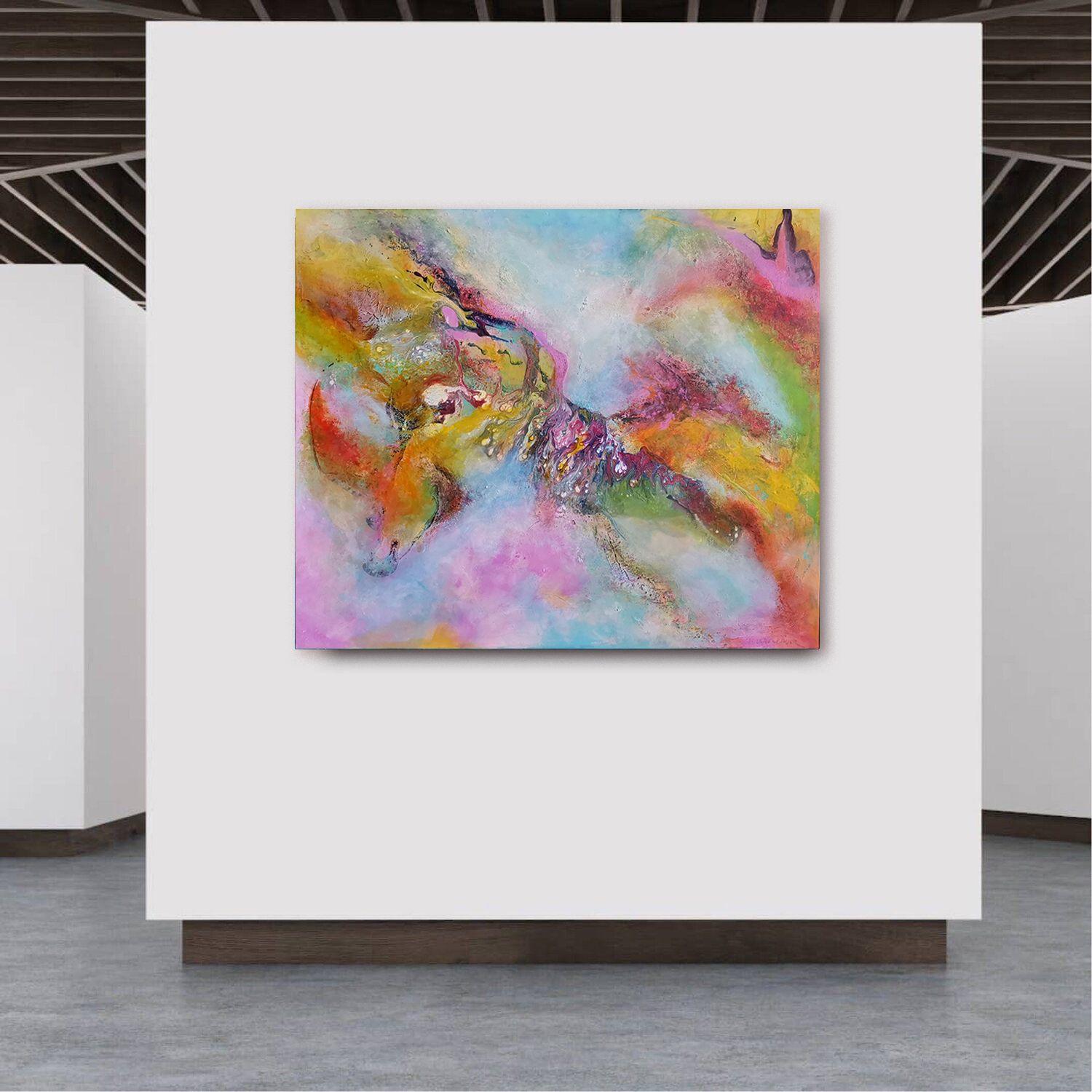 Wenn Gefühle Farben sein könnten – Painting von Doris Duschelbauer