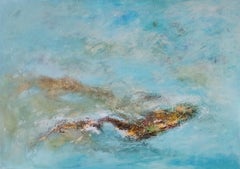 In the shallow of the sea, Painting, Acrylic on Canvas