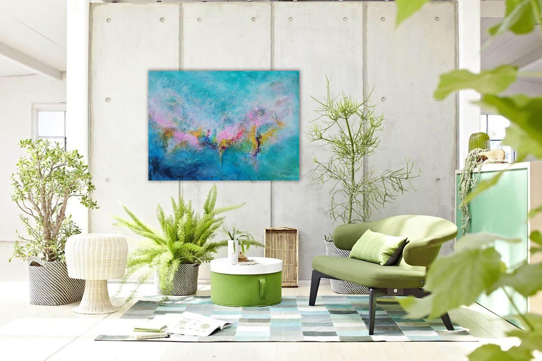 C'est un sentiment, peinture sur toile acrylique - Painting de Doris Duschelbauer
