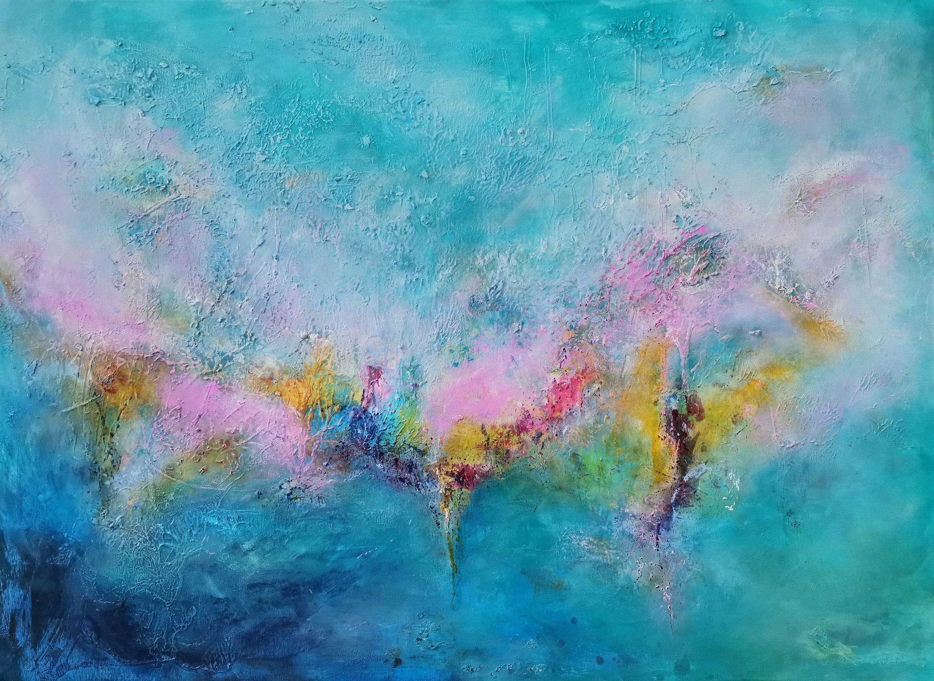 It's just like a feeling, Painting, Acrylic on Canvas