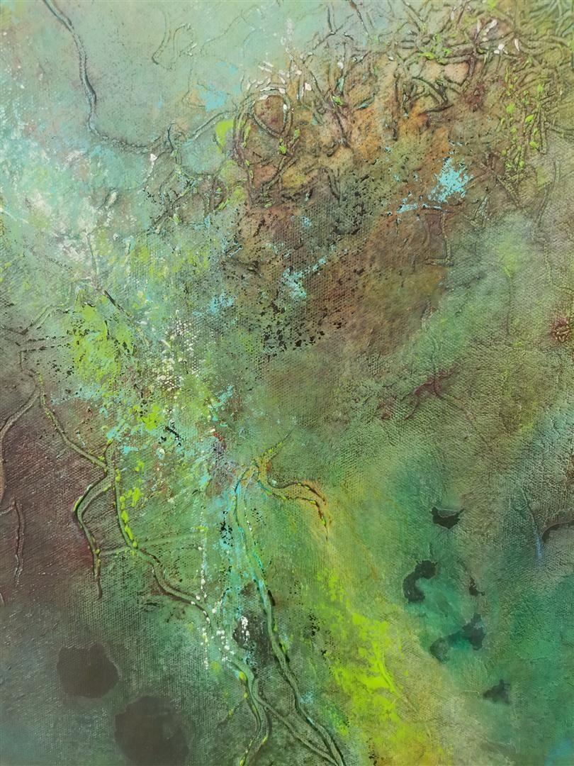 Let the colors flow, Gemälde, Acryl auf Leinwand im Angebot 1