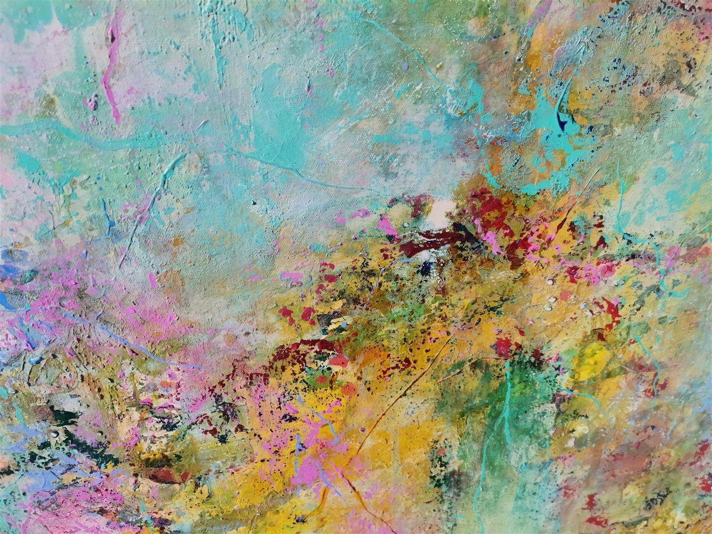 Life can be so colorful, Painting, Acrylic on Canvas For Sale 1