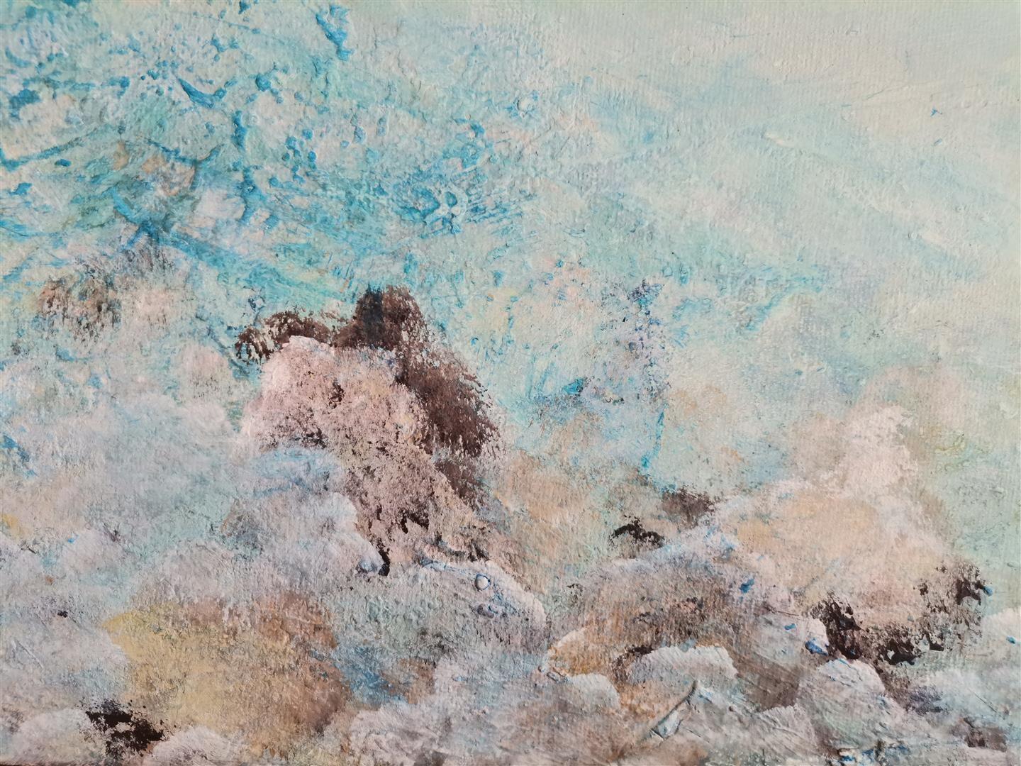Looking for freedom I, Malerei, Acryl auf Leinwand im Angebot 1