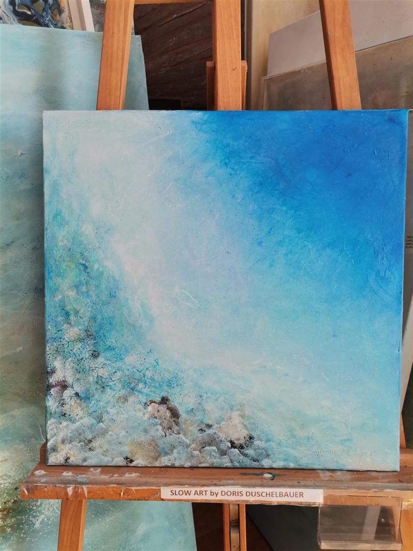 Looking for freedom I, Malerei, Acryl auf Leinwand im Angebot 2