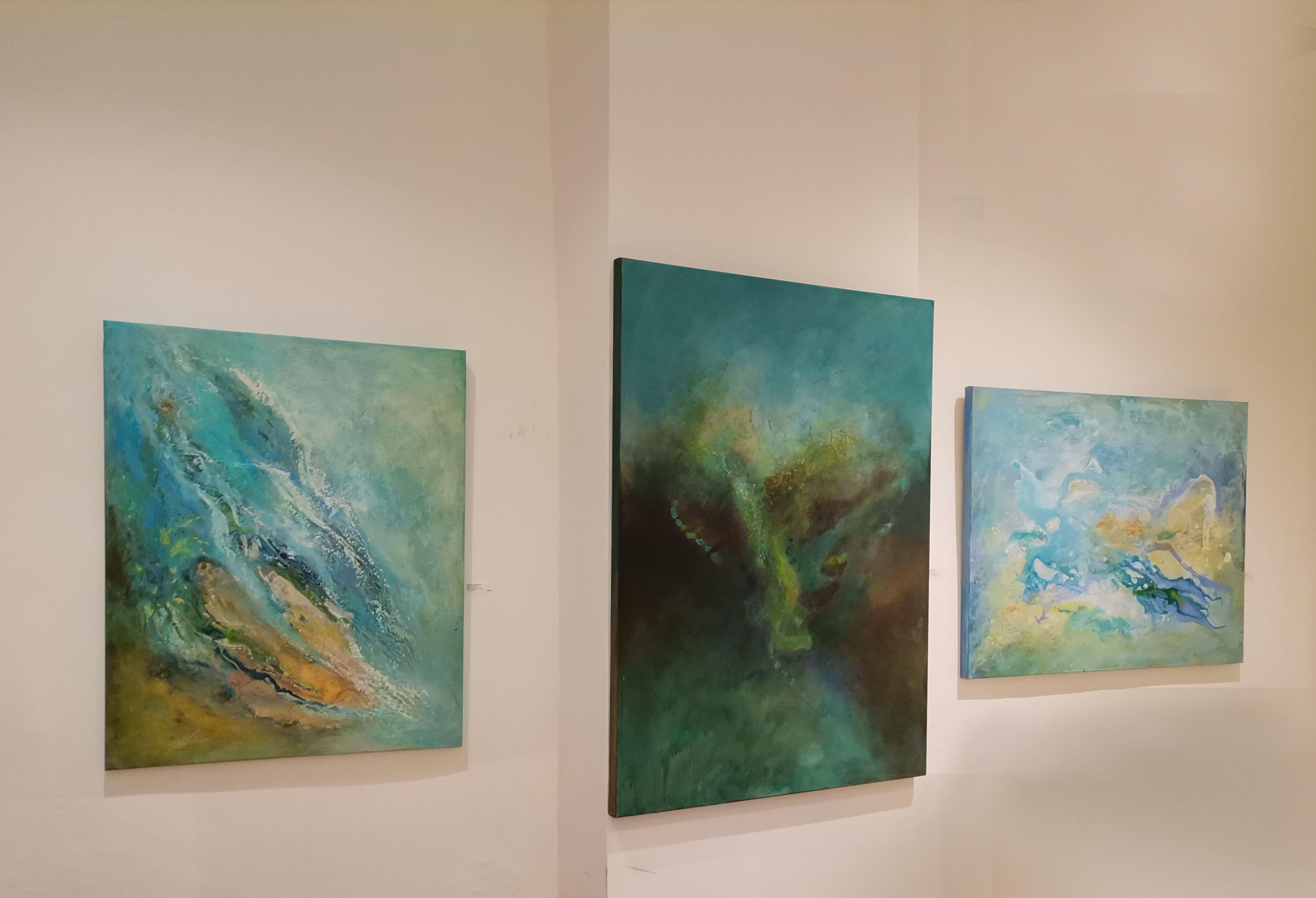 Nature's music, Gemälde, Acryl auf Leinwand im Angebot 1