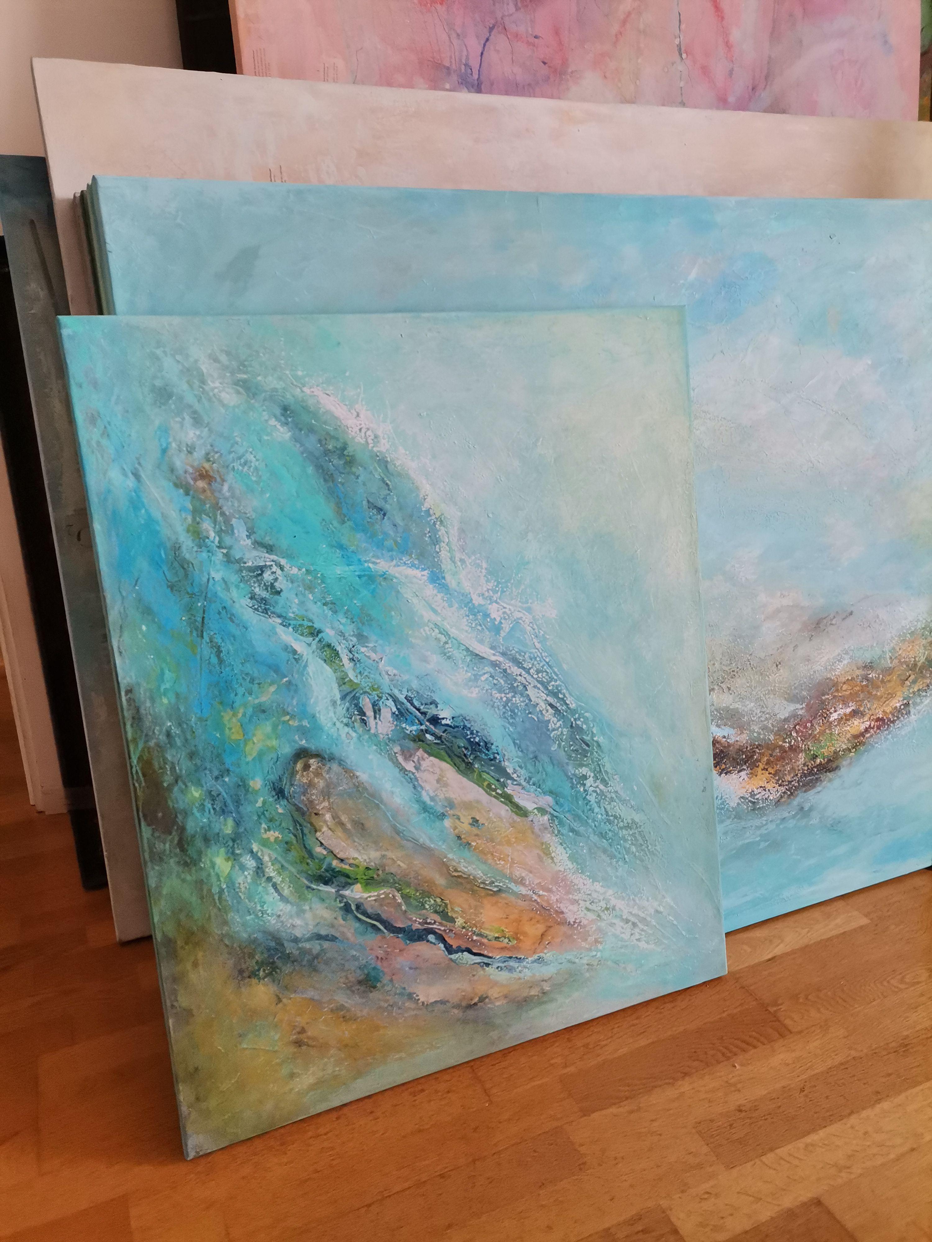 Nature's music, Gemälde, Acryl auf Leinwand im Angebot 2