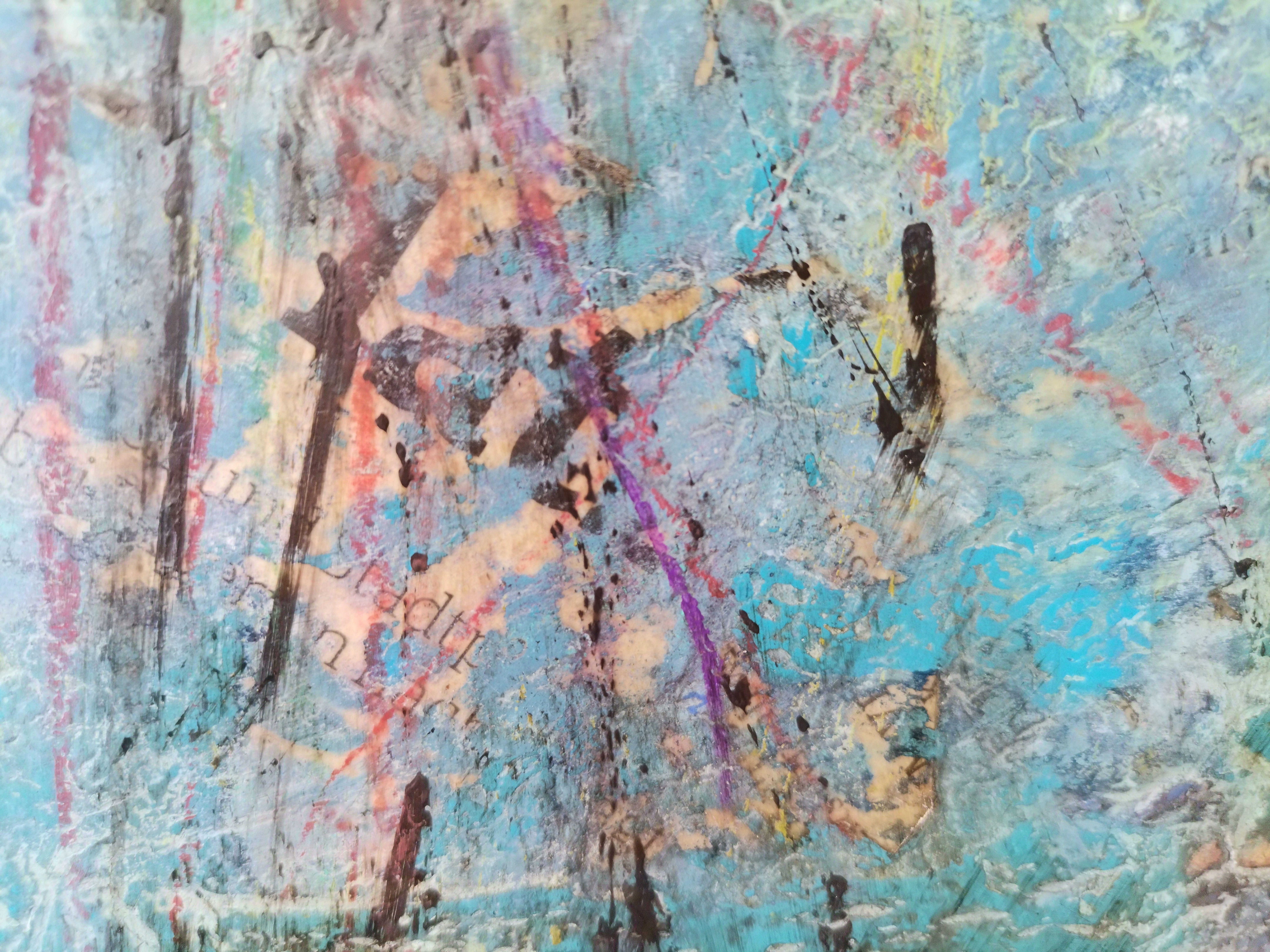 relations et sentiments I, peinture, acrylique sur toile en vente 1