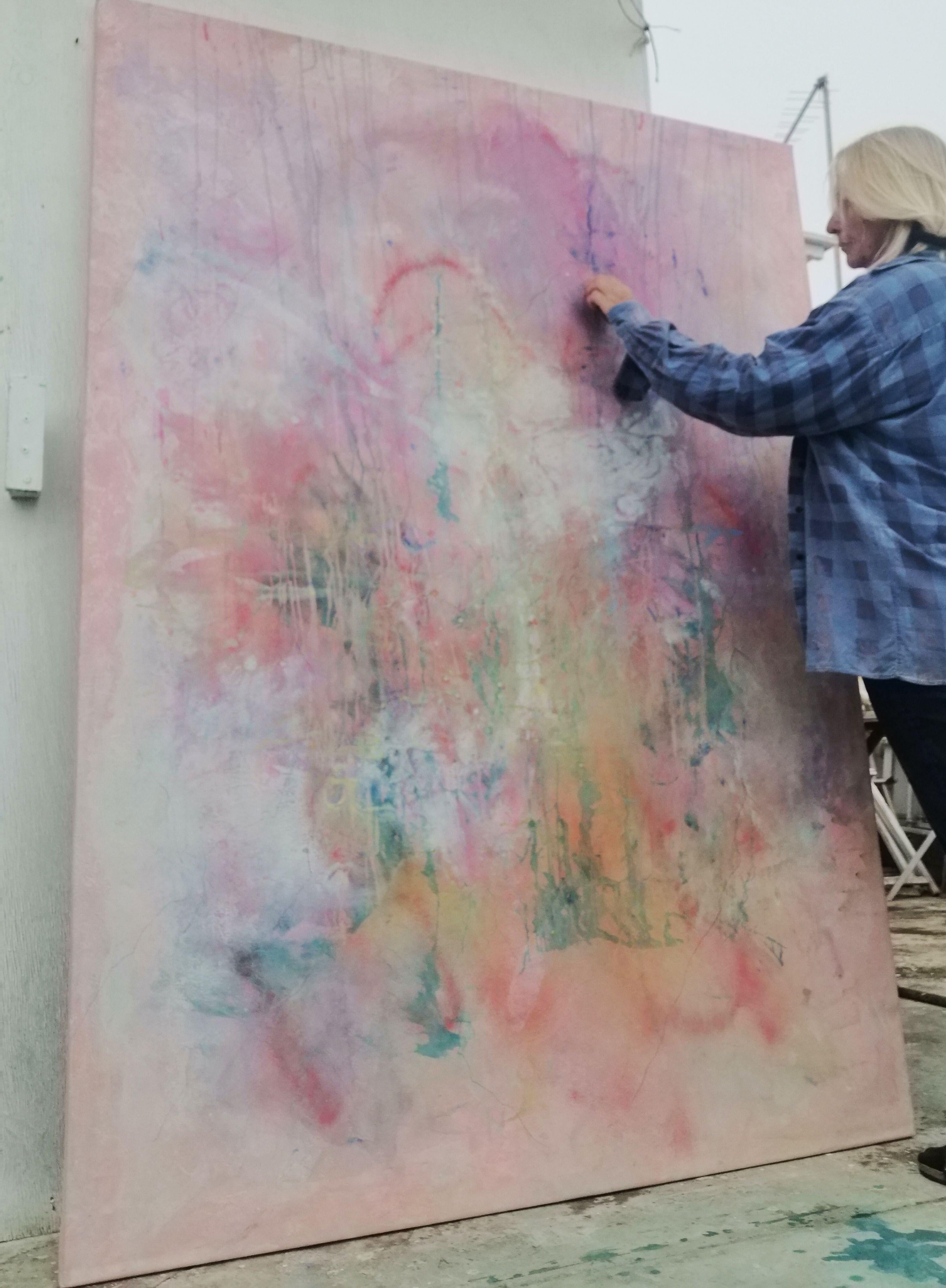Sensibilität, Malerei, Acryl auf Leinwand – Painting von Doris Duschelbauer