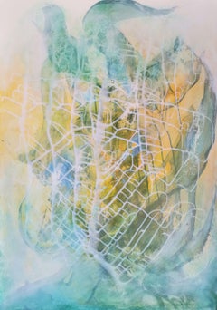 La connessione interiore, Pittura, Acrilico su carta