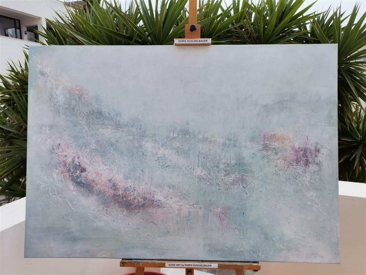 View into the silence, Painting, Acrylic on Canvas For Sale 1