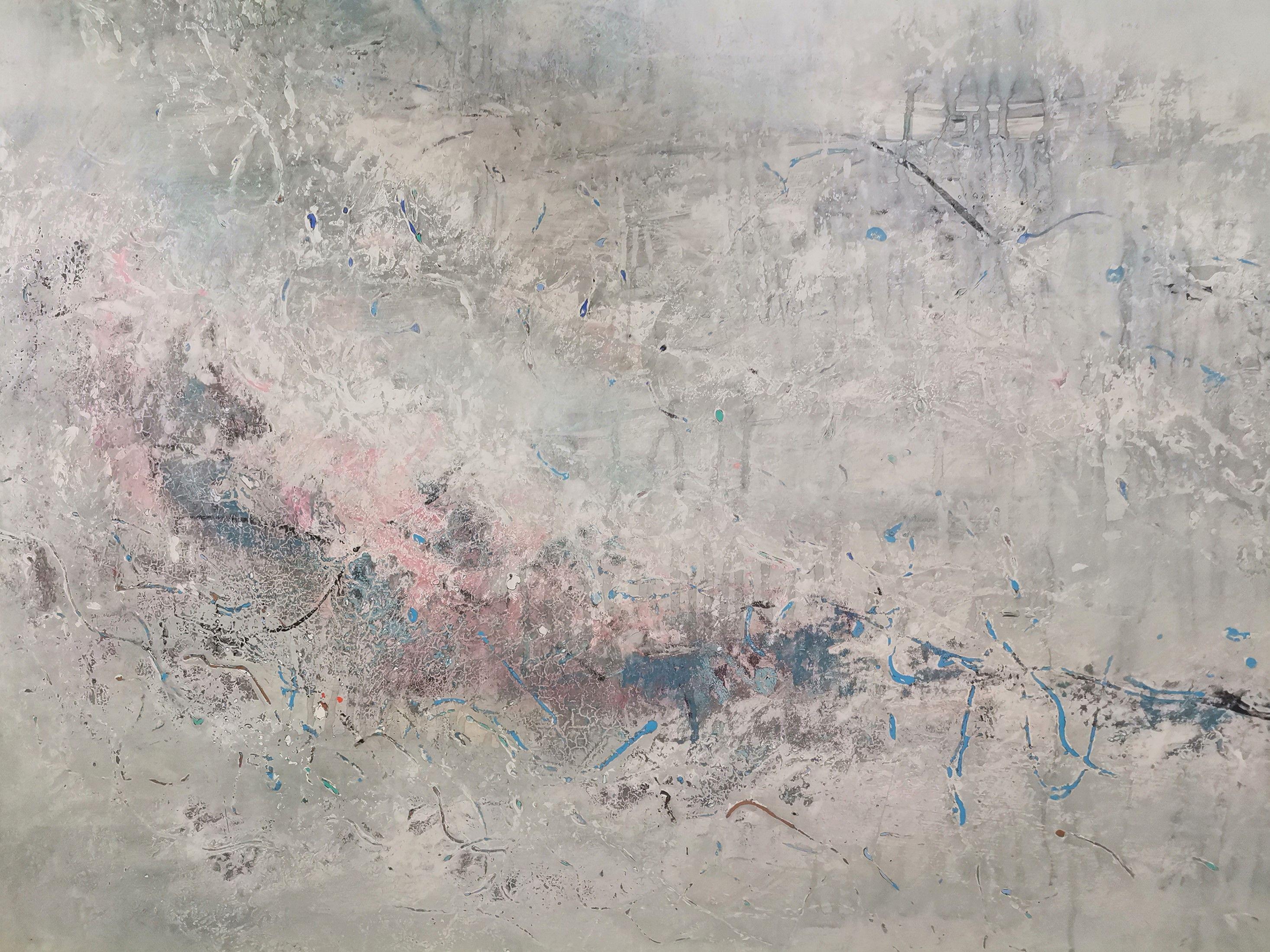 View into the silence, Painting, Acrylic on Canvas For Sale 2