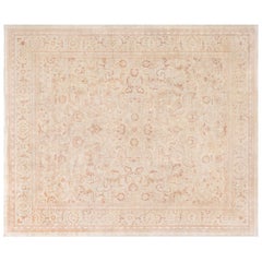 Doris Leslie Blau Alfombra india Amritsar antigua sobredimensionada de 1880
