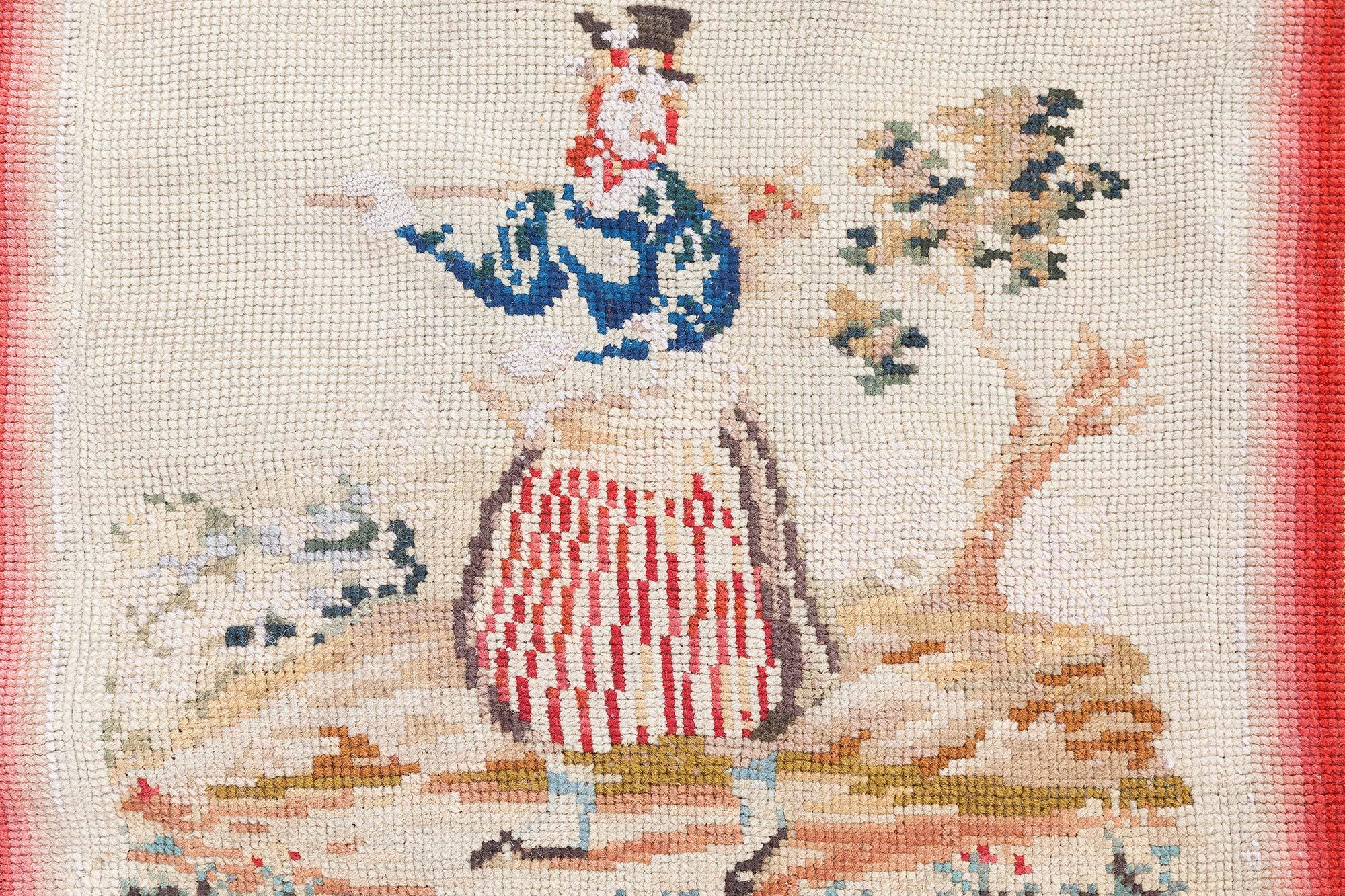 1900s English needlework
Size: 7'0