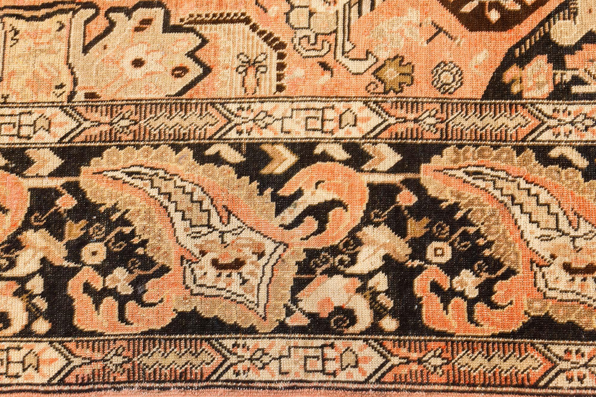 Doris Leslie Blau 1900s Karabagh Bold Design Handmade Wool Rug im Zustand „Gut“ im Angebot in New York, NY