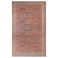 Doris Leslie Blau 1900s Large Persian Sultanabad Wool Rug