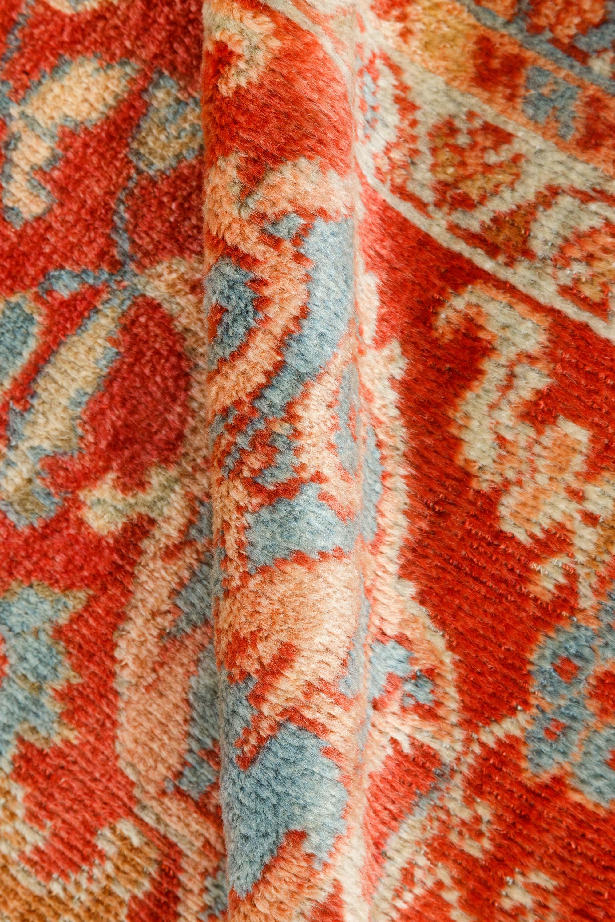 Tessuto a mano Doris Leslie Blau Tappeto persiano Sultanabad Rugs del 1900 Dimensioni adattate in vendita