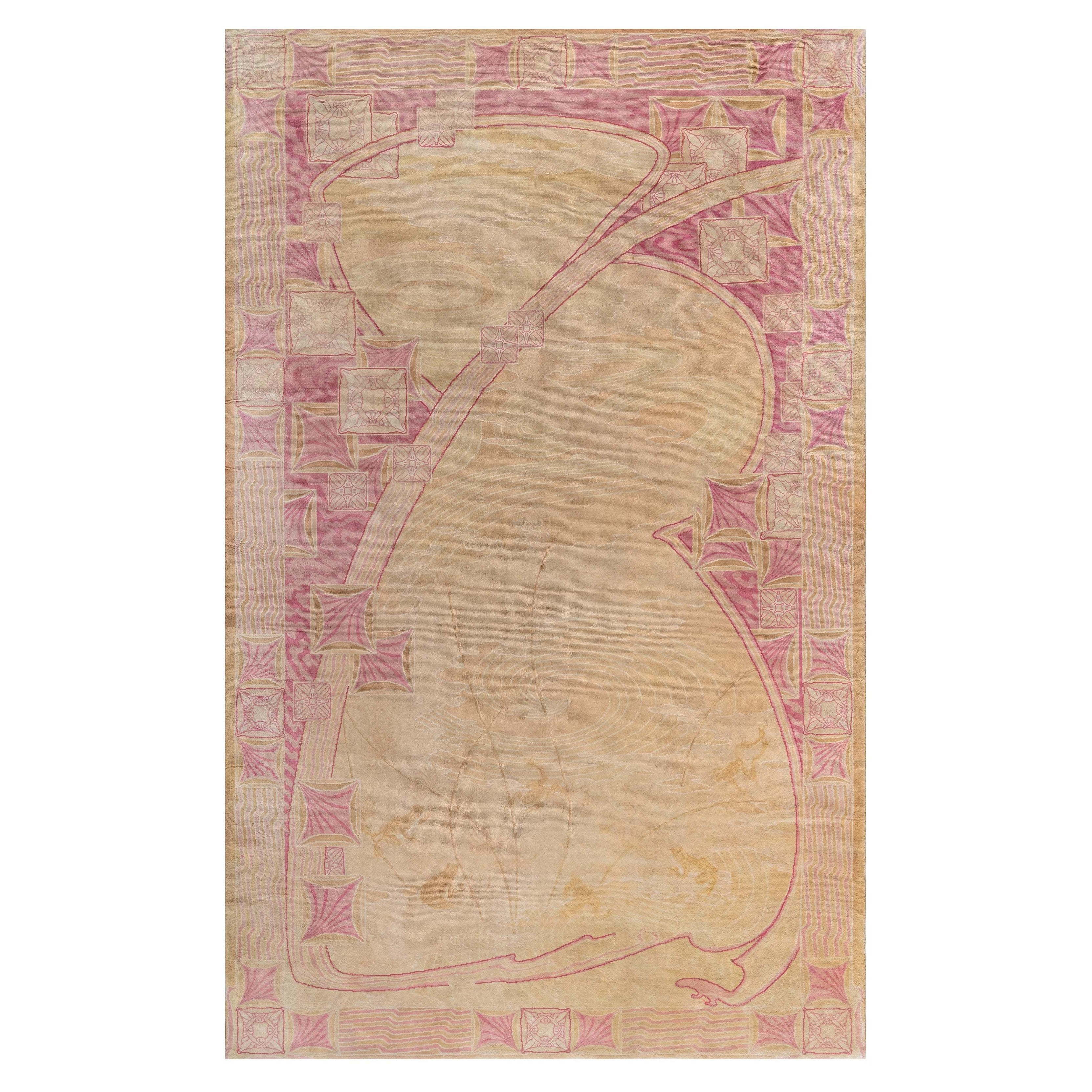 Art nouveau Westeuropäische Teppiche