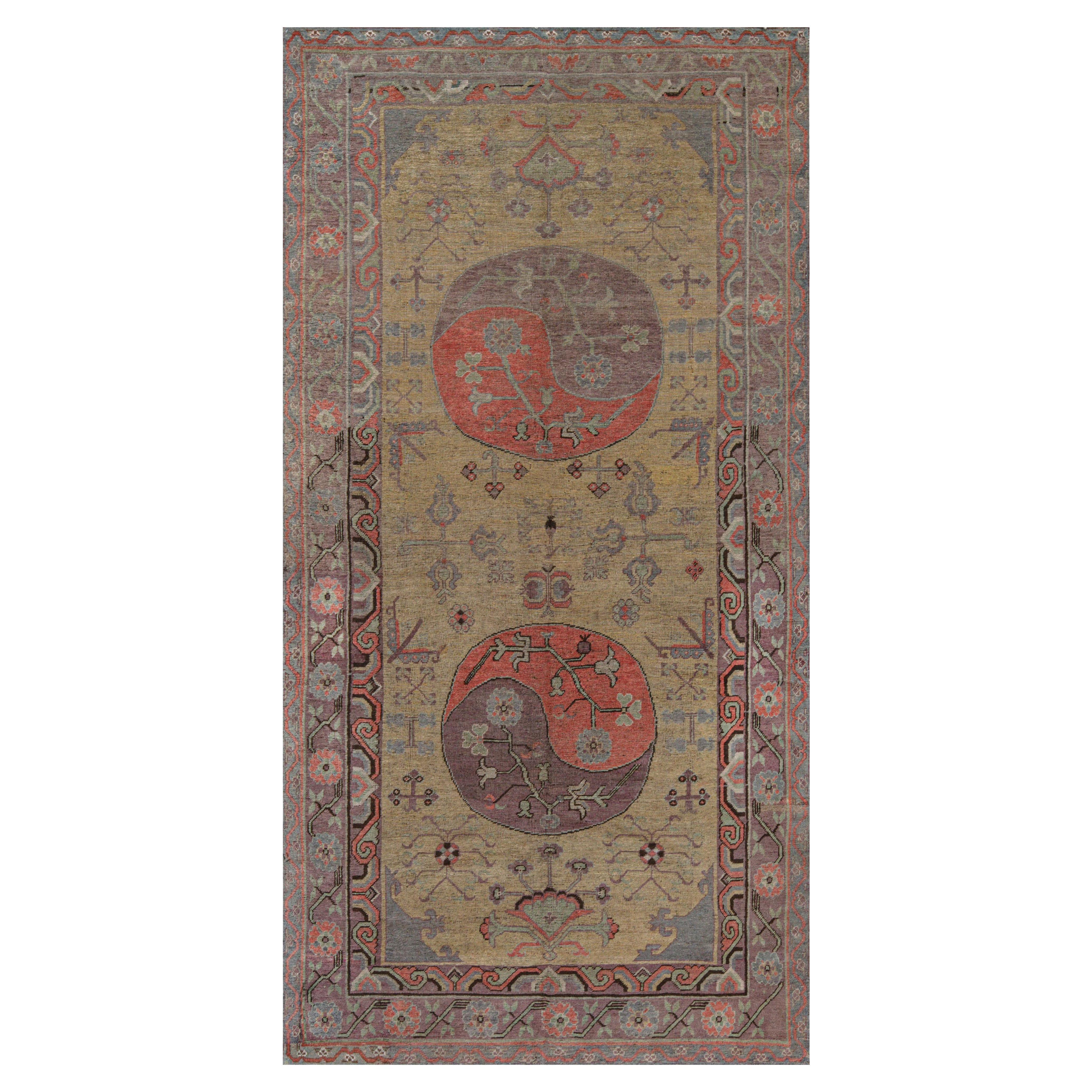 Doris Leslie Blau 1900s Vintage Samarkand (Khotan) Rug