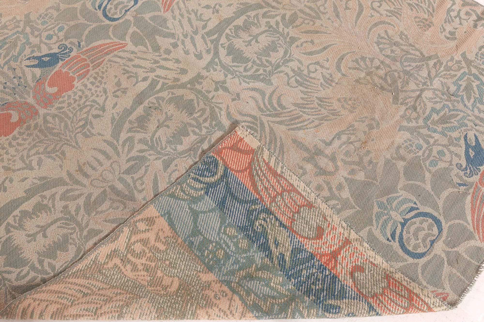Laine Doris Leslie Blau textile William Morris des années 1900 en vente