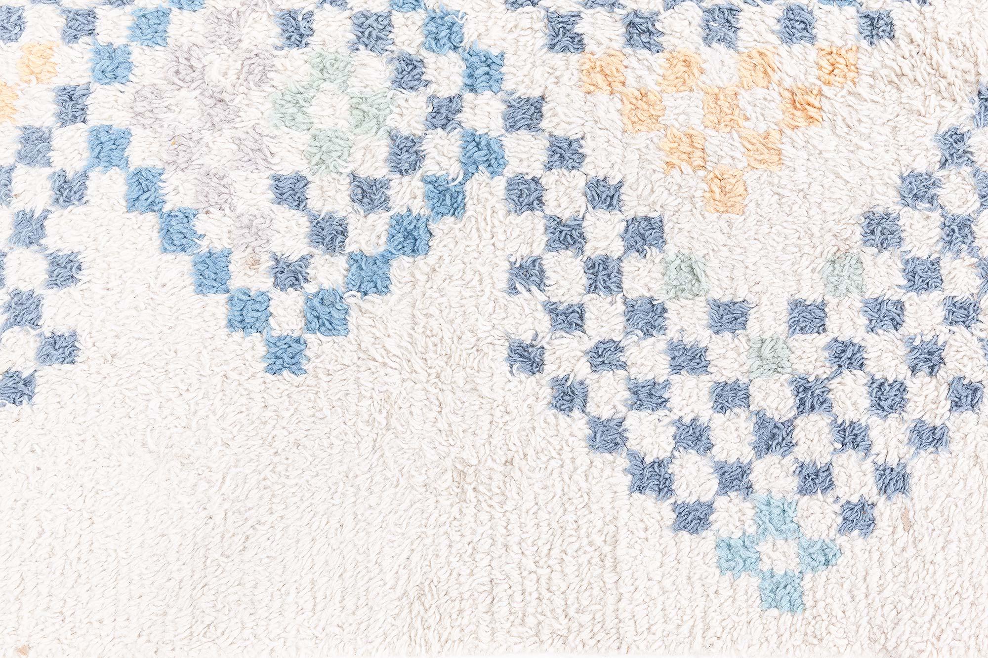 Doris Leslie Blau 1950's Swedish Pile Rug Tejido a mano en venta