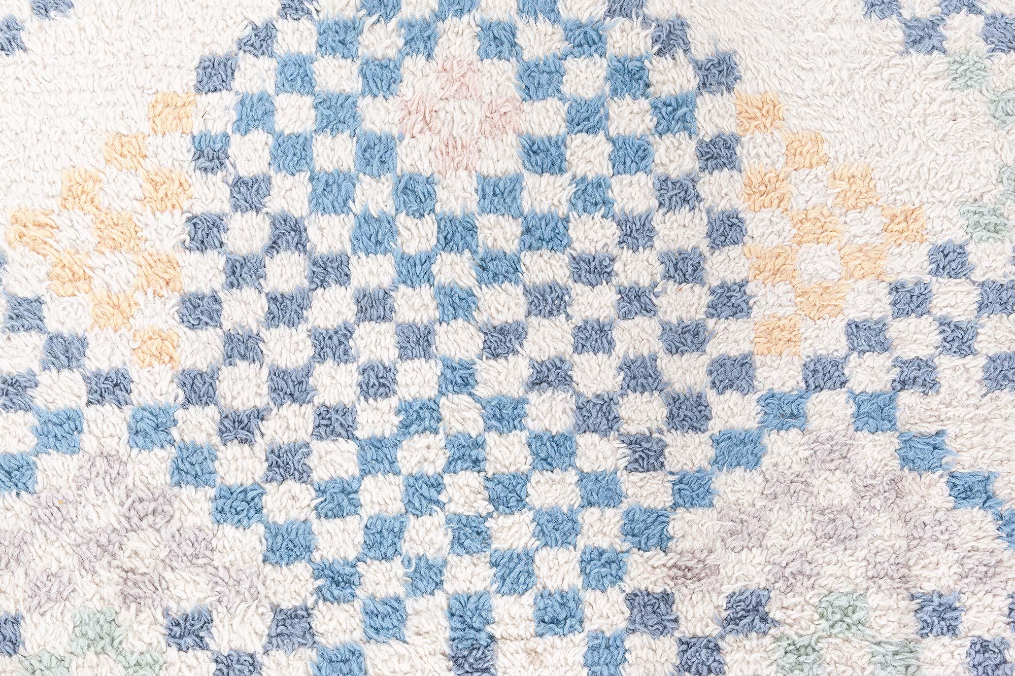 Doris Leslie Blau 1950's Swedish Pile Rug siglo XX en venta