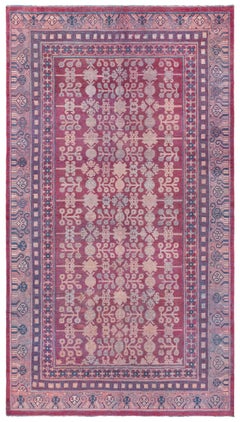 Doris Leslie Blau Tapis ancien de Samarkand Khotan du XIXe siècle