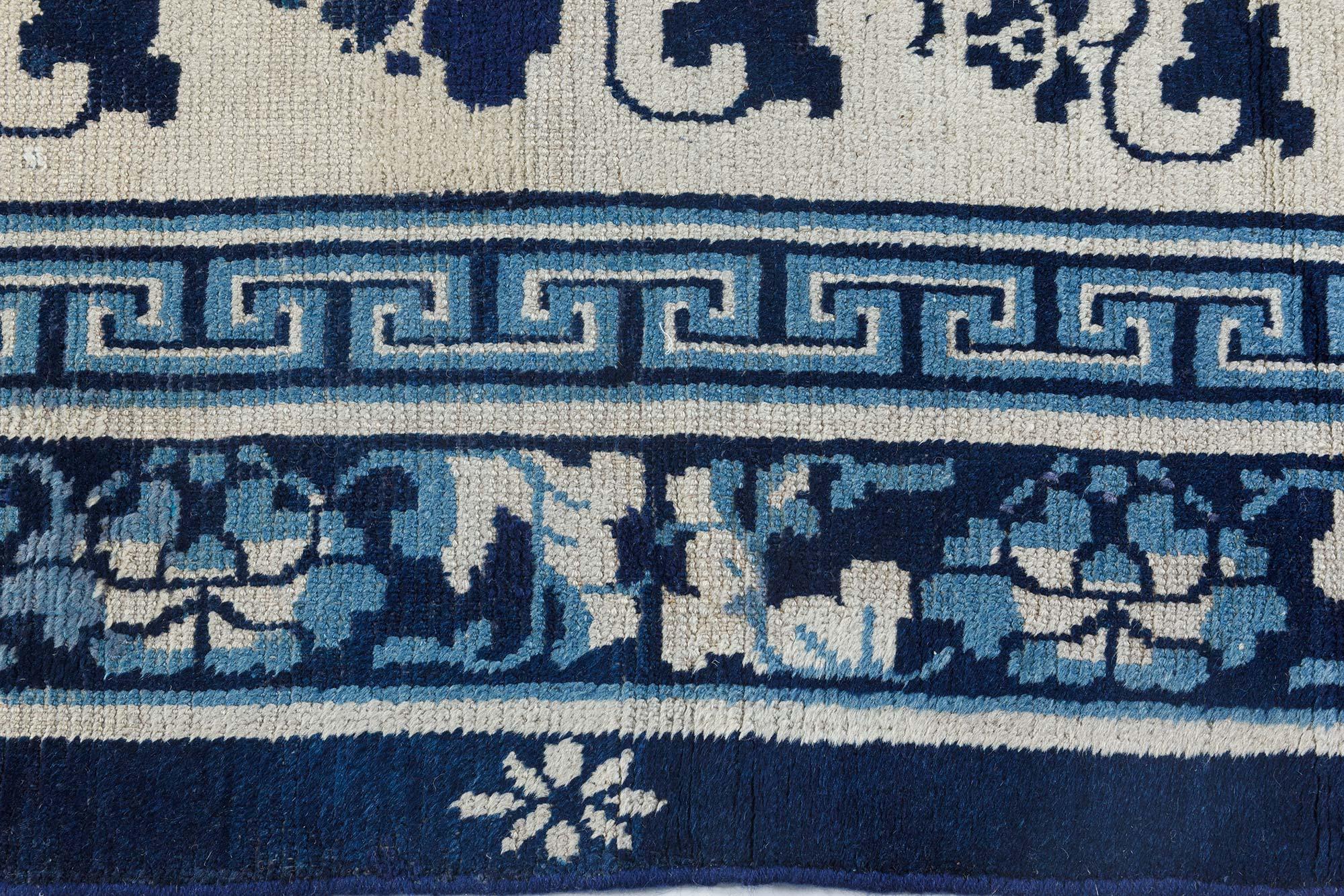 Laine Tapis chinois du 19ème siècle Doris Leslie Blau en vente