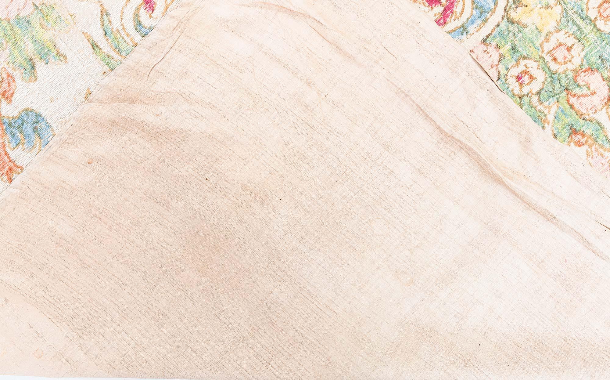 Doris Leslie Blau Tapis de table en soie européen du XIXe siècle en vente 3