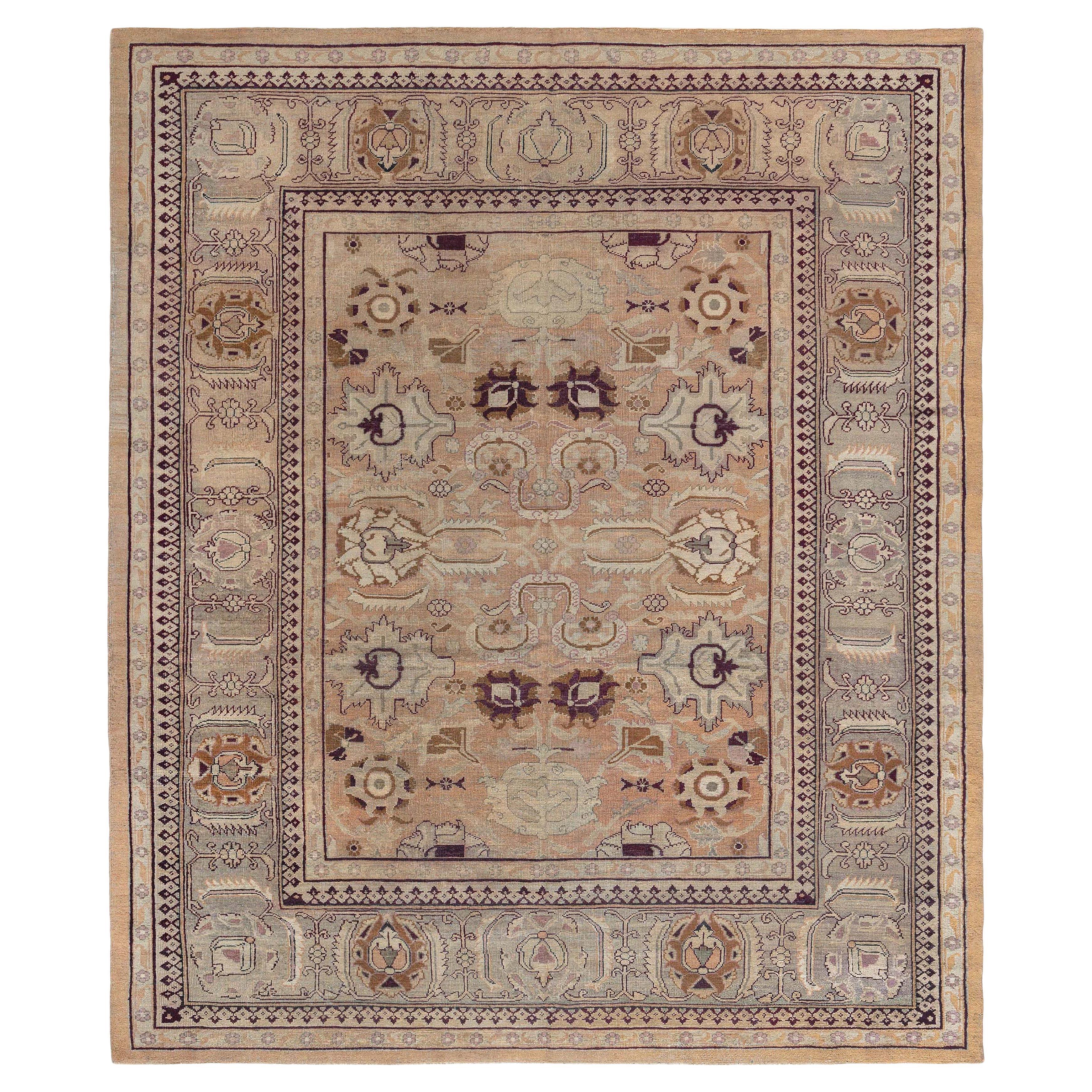 Doris Leslie Blau 19th Century Indian Amritsar Handmade Wool Rug