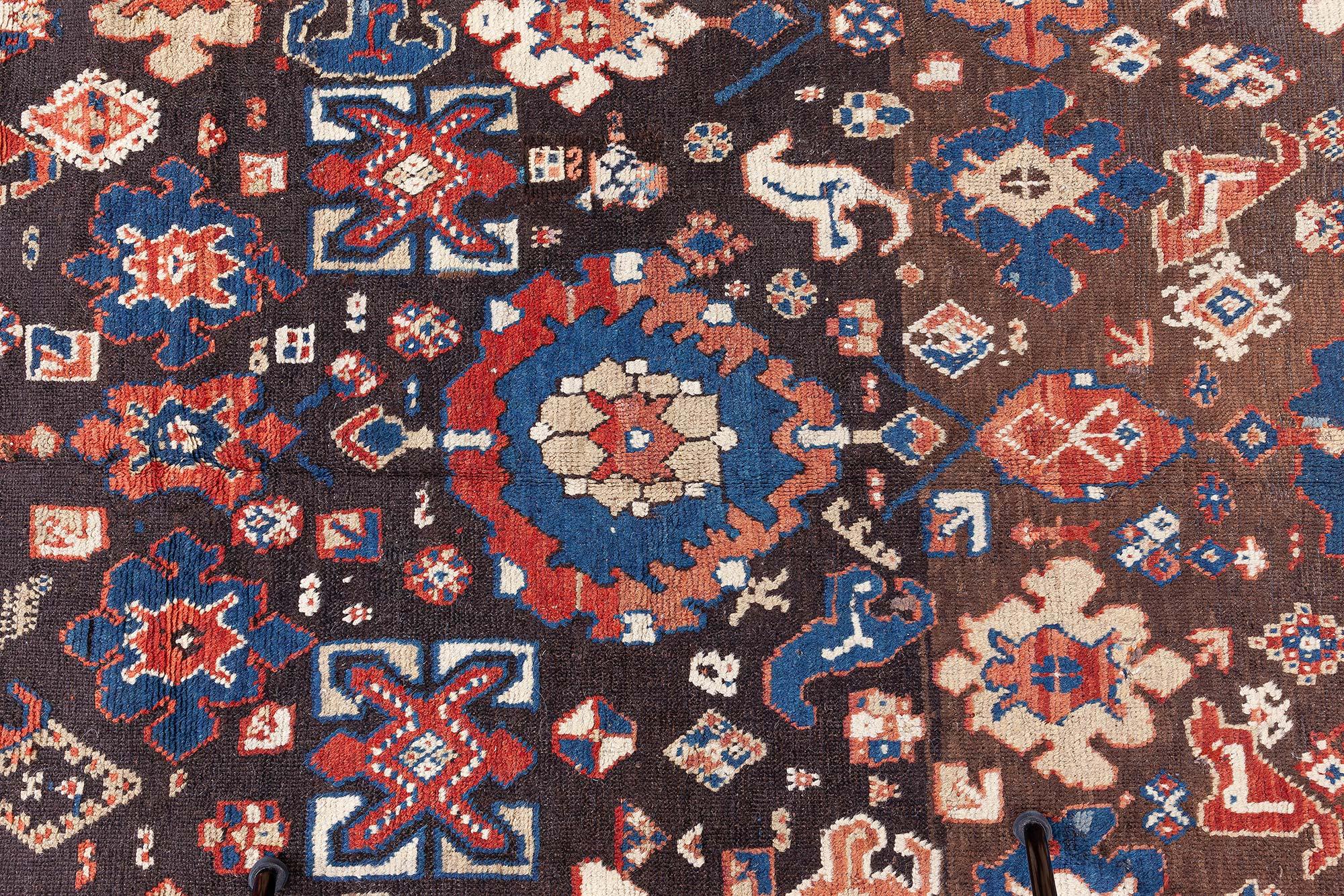Russe Tapis de couloir Karabagh ancien Doris Leslie Blau du 19ème siècle, vers 1880 en vente
