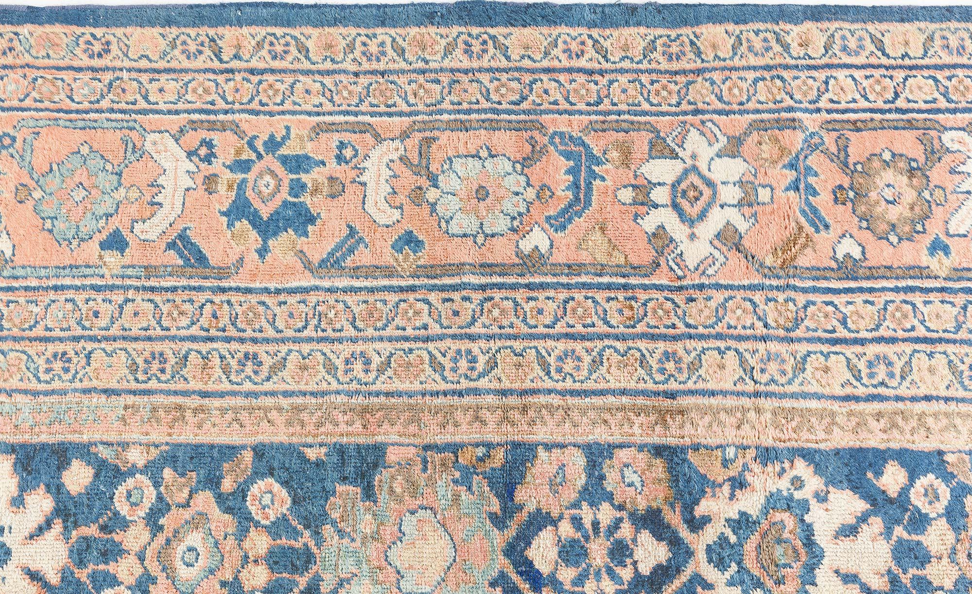 Tapis persan Sultanabad en laine fait à la main Doris Leslie Blau 19ème siècle en vente 1