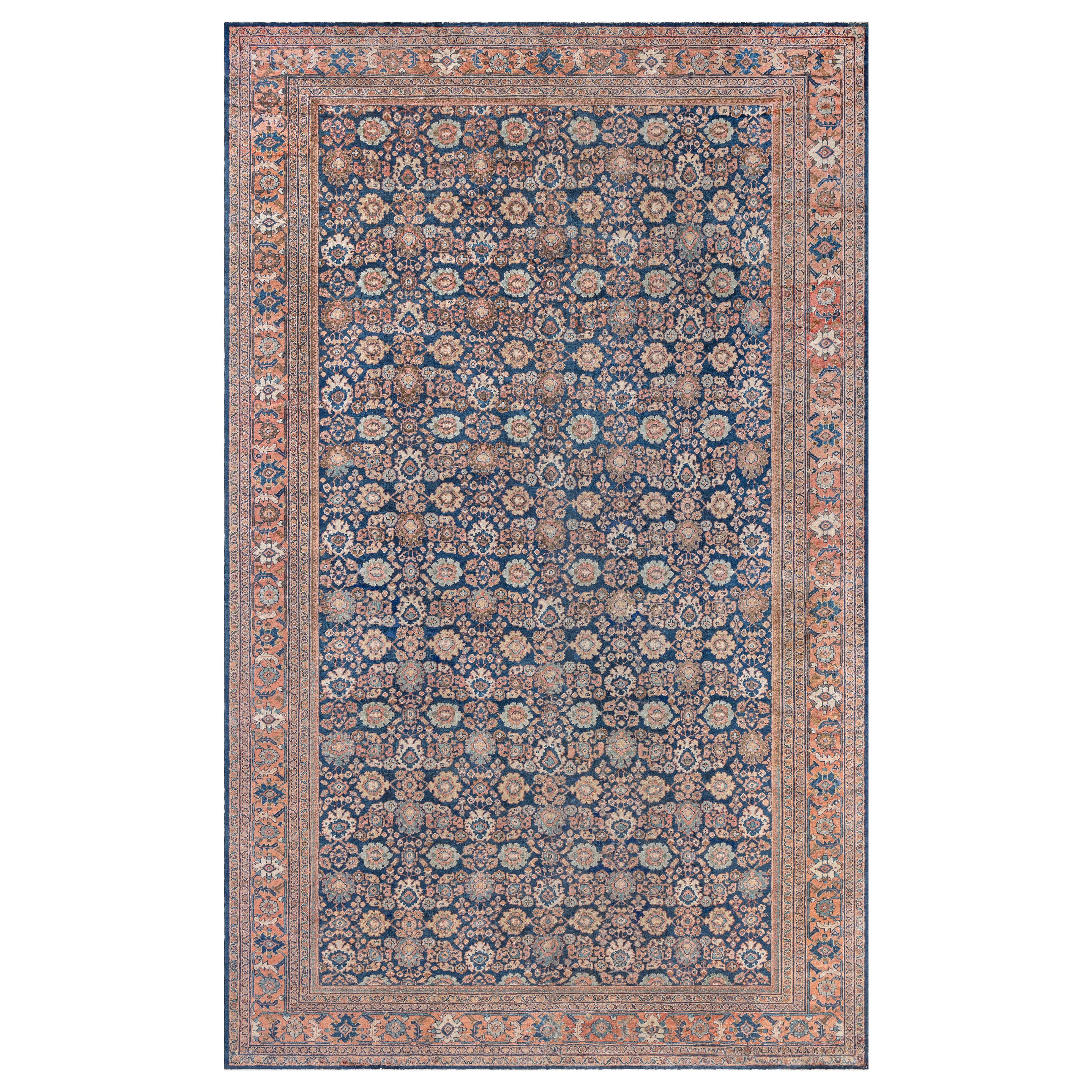 Doris Leslie Blau Alfombra persa de lana hecha a mano Sultanabad Rugs del siglo XIX