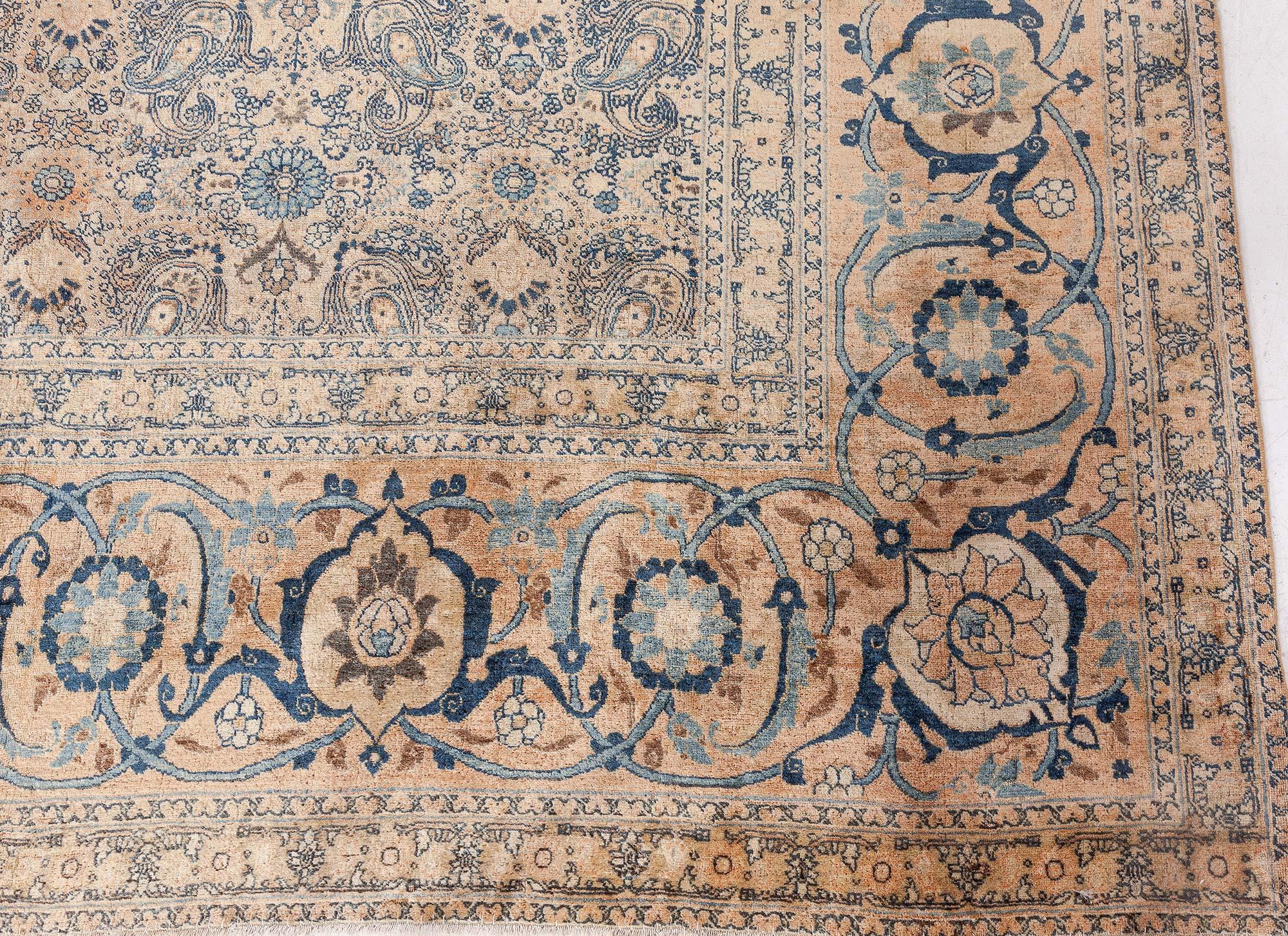 Autentico tappeto persiano Tabriz del XIX secolo in lana fatto a mano
Dimensioni: 12'3
