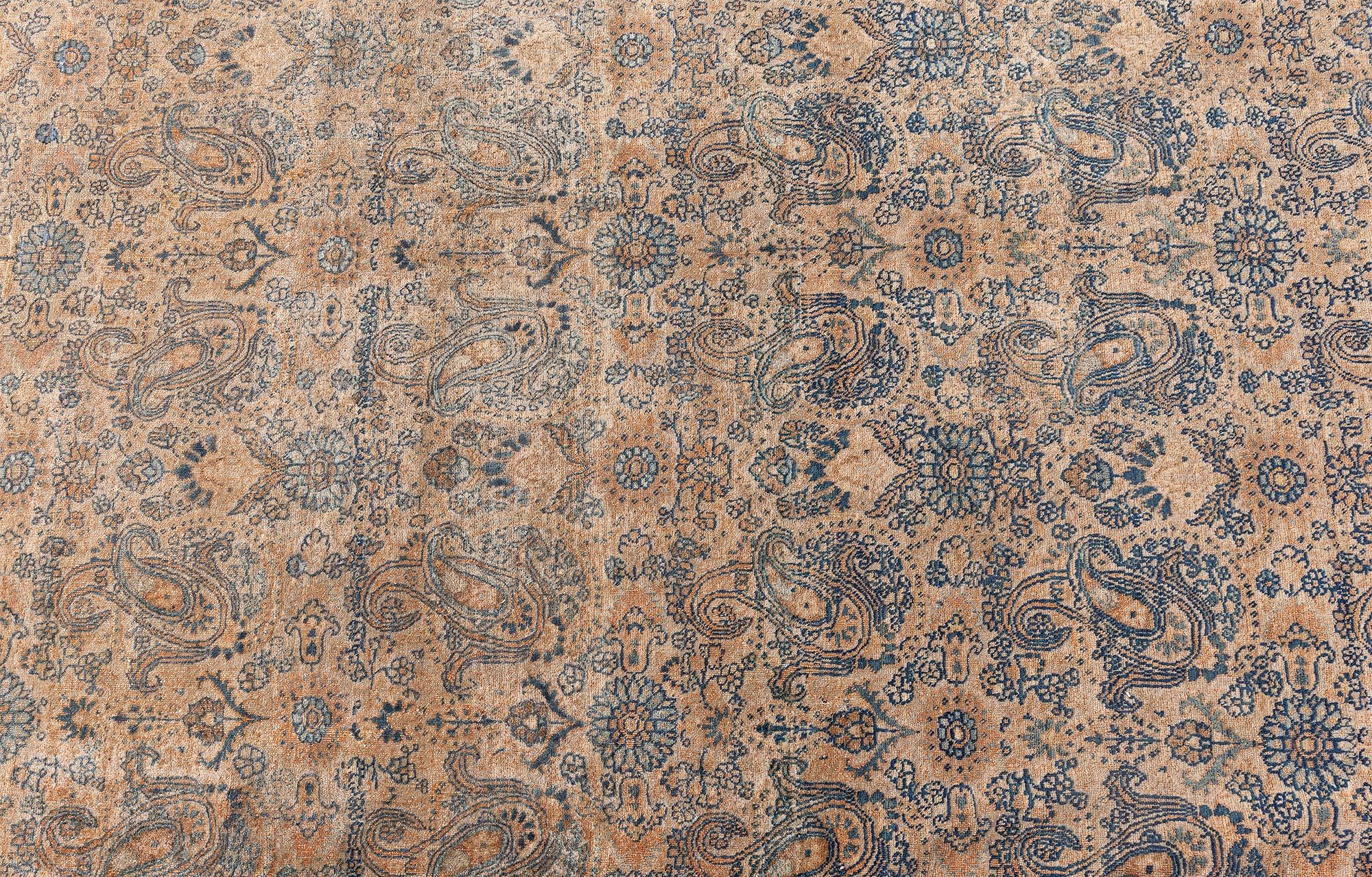 Doris Leslie Blau Tappeto di lana persiano Tabriz del XIX secolo fatto a mano in vendita 1
