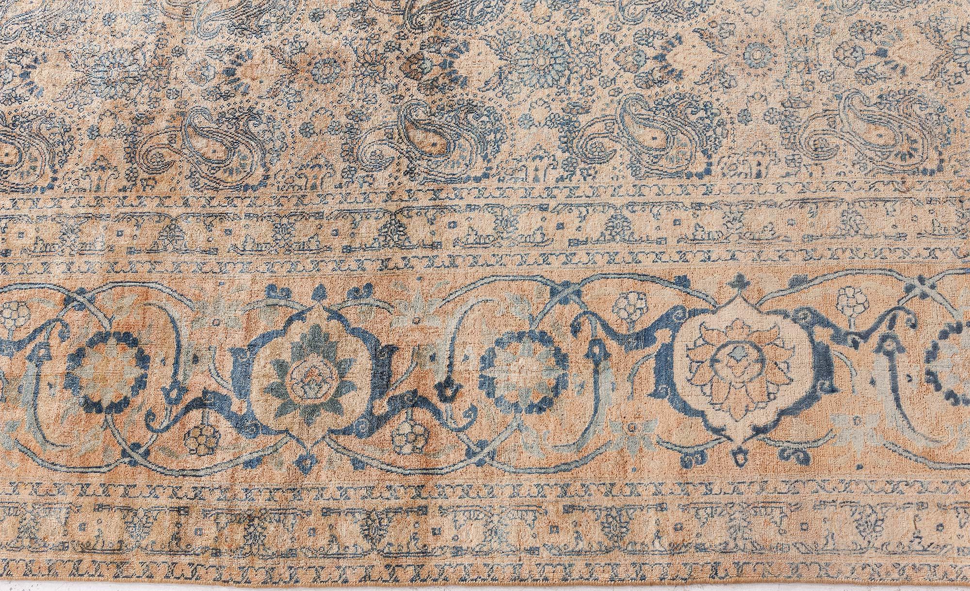 Doris Leslie Blau Tappeto di lana persiano Tabriz del XIX secolo fatto a mano in vendita 2