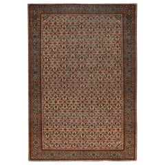 Doris Leslie Blau Tappeto di lana persiano Tabriz del XIX secolo fatto a mano