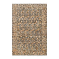 Tapis persan de Tabriz du 19ème siècle fait à la main